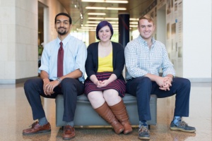 MIT Political Science UROPs Joseff Kolman ‘17, Emma Frank ‘15, and John Halloran ‘15